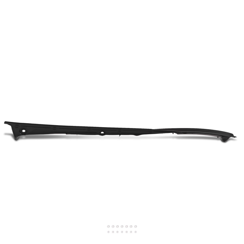 Black Windshield Cowl Panel compatible for BMW E46 3 Series 1997-2006 51718208483