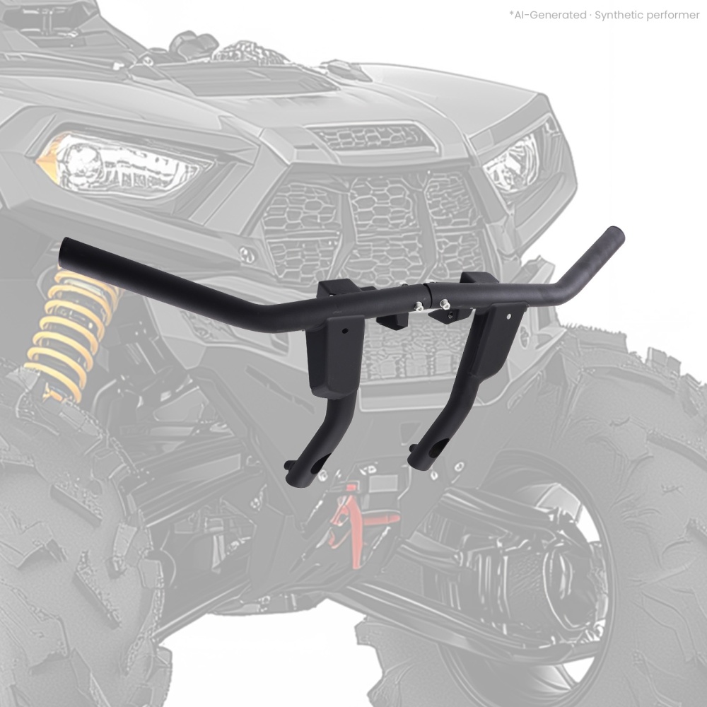Black Front Bumper compatible for Can-Am Outlander 500/700/Max 500/Max 700 2023-2026