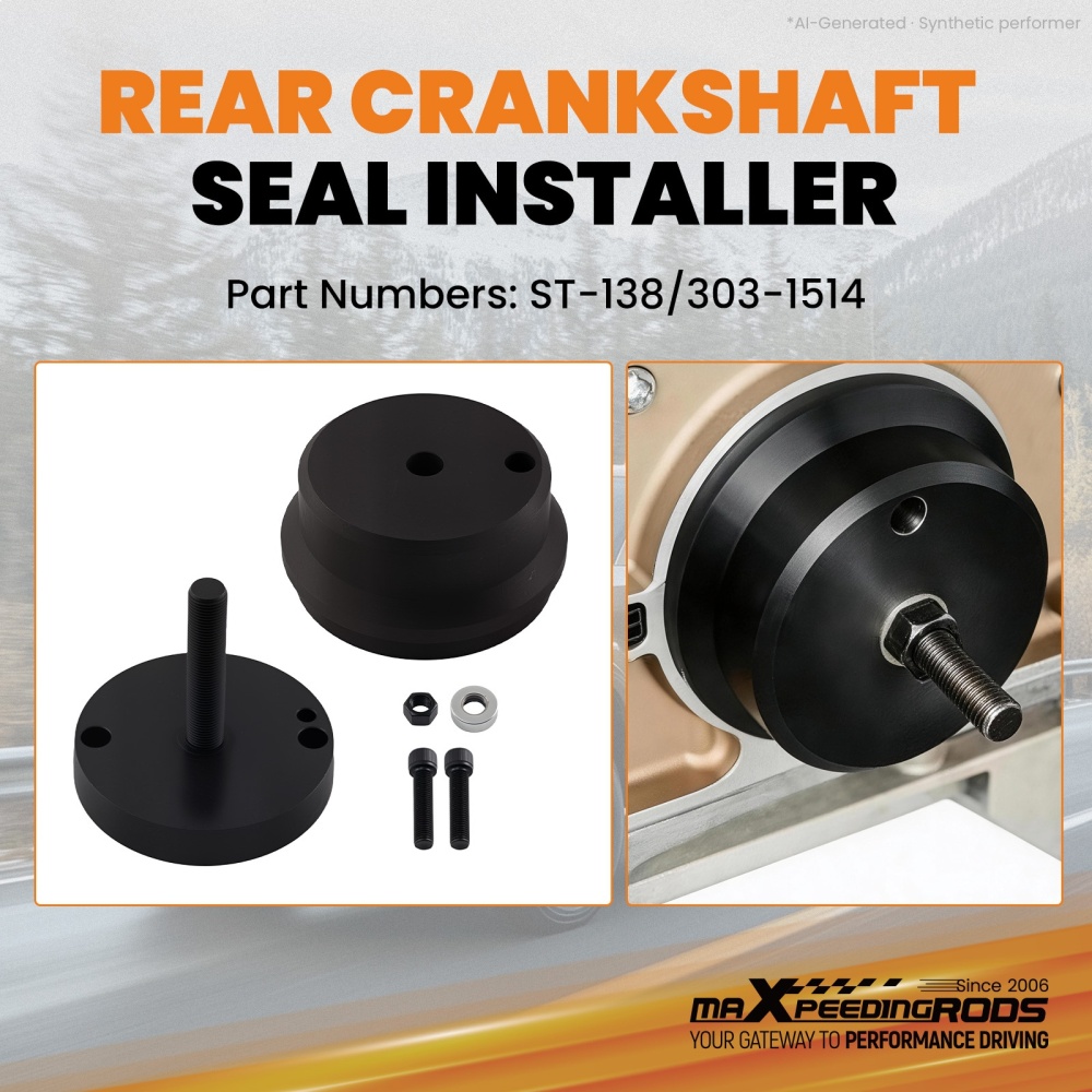 Front/Rear Diesel Crankshaft Seal Tool compatible for Ford F-250/F-350 2011-2021 6.7L
