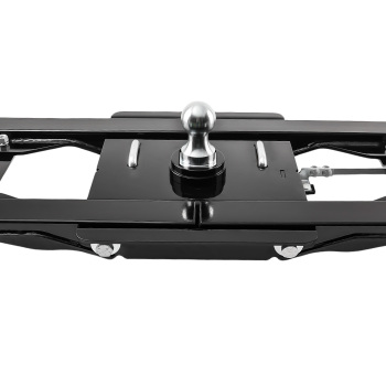 30000lb Rated Gooseneck Hitch compatible for Ford F-250 F-350 F-450 2023-2026 Black