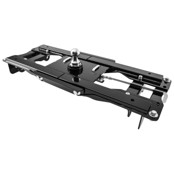 30000lb Rated Gooseneck Hitch compatible for Ford F-250 F-350 F-450 2023-2026 Black