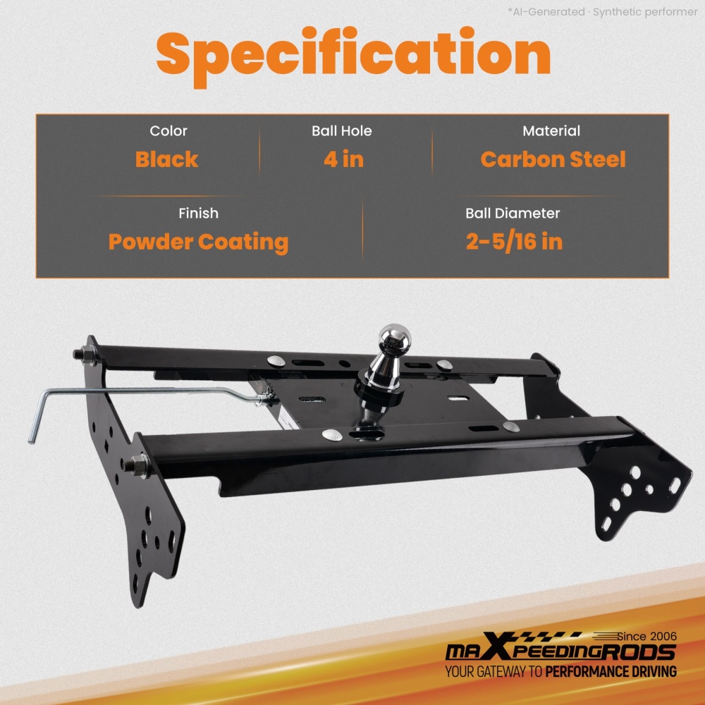 30000 LB Gooseneck Hitch compatible for Ford F-250/F-350 1999-2016