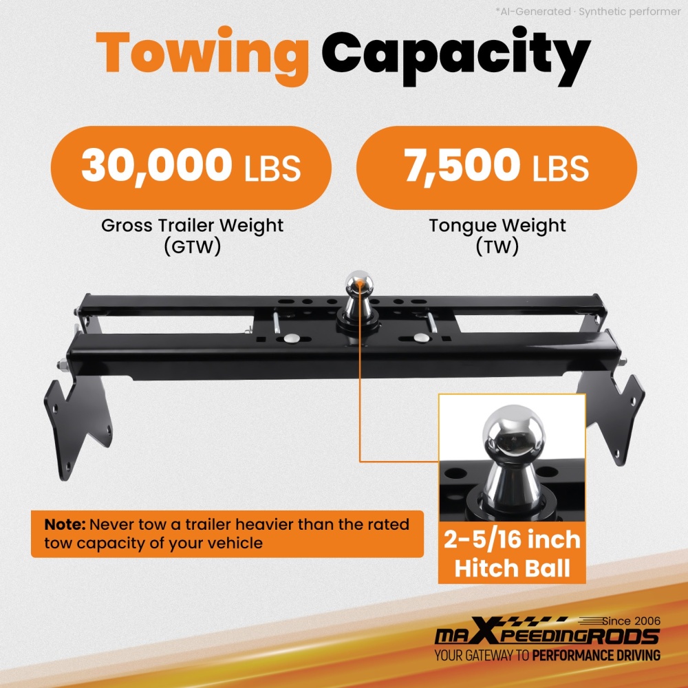 Heavy Duty Hitch compatible for Chevy/GMC Silverado/Sierra 2500 1999-2010 3500 2007-10
