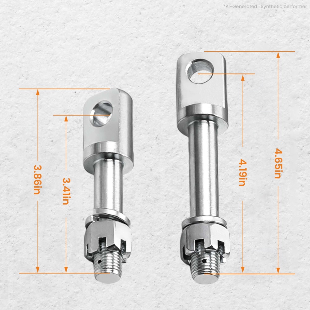 Sidecar Installation Kit compatible for Honda Yamaha 4 U-Clamp frame mount
