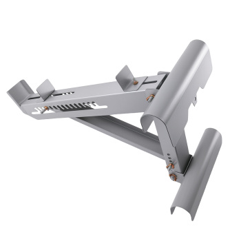 2x Ladder Jack Scaffold Extension Set 2-Rung up to 20 inch Stable Adjustable