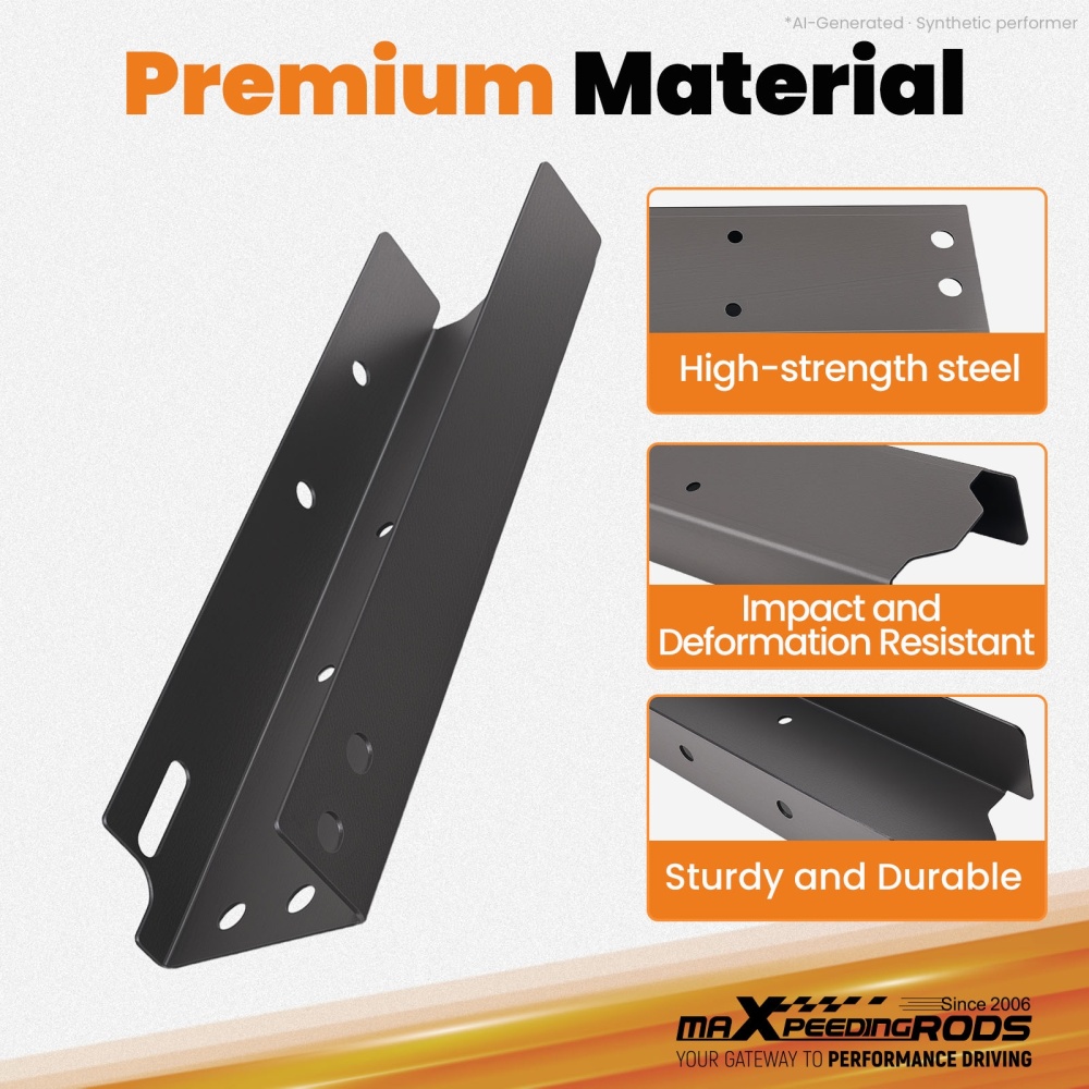 Rear Frame Repair Section for 1999-2014 compatible for Chevy SilveradoGMC compatible for Sierra 1500 Long Bed