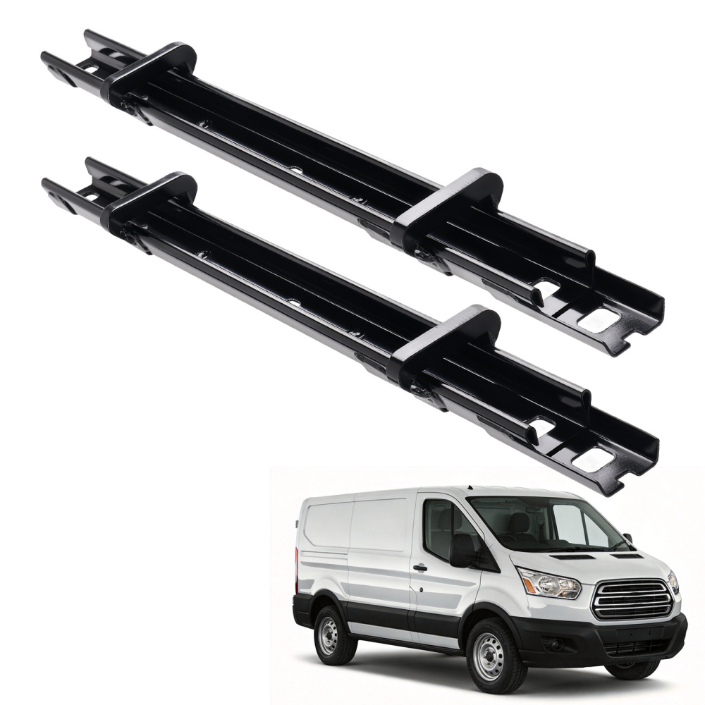 Steel Floor Track Bracket Kit compatible for Ford Transit 2 Person Bench 2015-2023