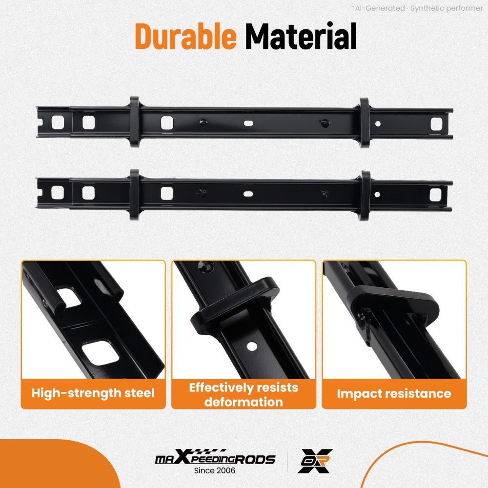 Steel Floor Track Bracket Kit compatible for Ford Transit 2 Person Bench 2015-2023