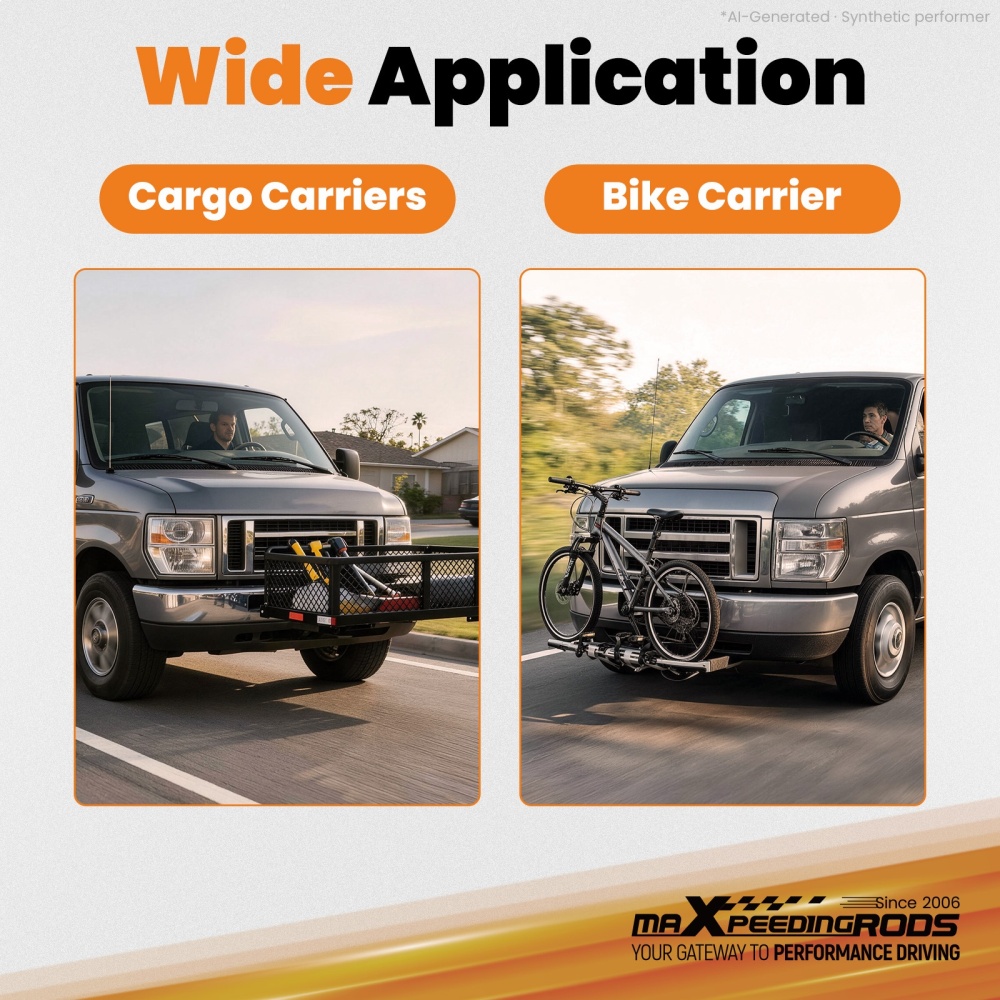 Class 3 Front Tow Hitch compatible for Ford E-150/E-250/E-350 2008-2014 5000lbs Capacity