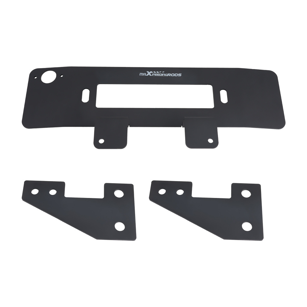 Hidden Winch Mounting Plate Steel compatible for Ford F-150 F150 2WD/ 4WD 2015-2020